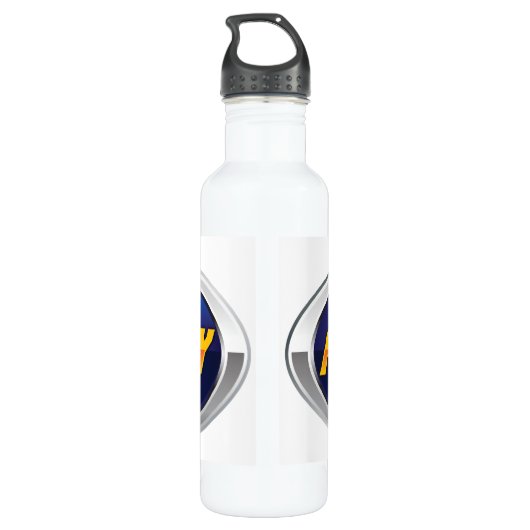 Fantasy Football Nerd Water Fles (Achterkant)