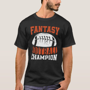 Fantasy Football Player Fantasy Football Champion T-shirt