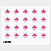 Fantasy Football Queen Ronde Sticker (Vel)