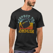 Fantasy Football Respecteer de Commish FFL T-shirt (Voorkant)