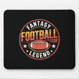 Fantasy Football Retro Legende Vintage Sporthumor Muismat
