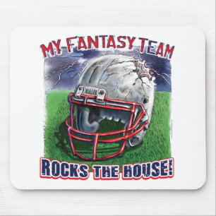 Fantasy Football Rocks the House Gear Muismat
