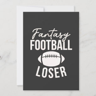 Fantasy Football Verliezer Football Fantasie Grapp Aankondiging
