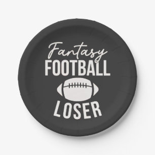 Fantasy Football Verliezer Football Fantasie Grapp Papieren Bordje