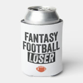 Fantasy Football Verliezer Funny Fantasy Football  Blikjeskoeler (Blikje Voorkant)