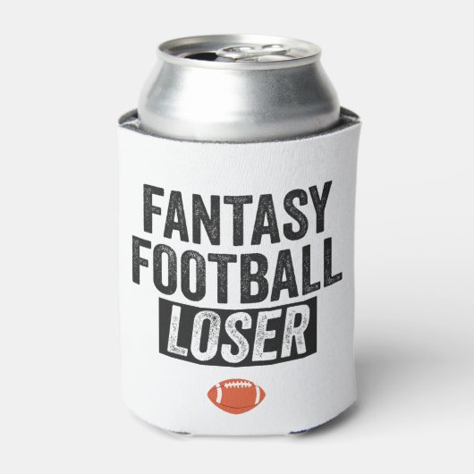 Fantasy Football Verliezer Funny Fantasy Football  Blikjeskoeler (Blikje Voorkant)