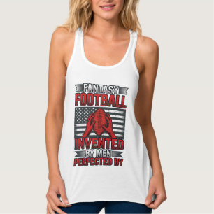 Fantasy Football Vintage Basketbal Vlag Shirt Des