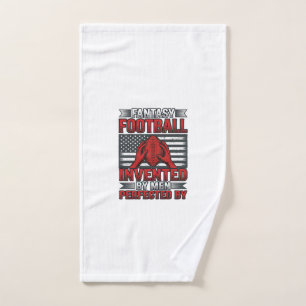 Fantasy Football Vintage Basketbal Vlag Shirt Des Handdoek