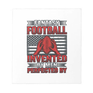 Fantasy Football Vintage Basketbal Vlag T-shirt De Notitieblok