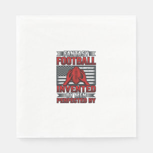 Fantasy Football Vintage Basketbal Vlag T-Shirt De Servet