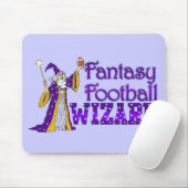 Fantasy Football Wizard Mousepad Muismat (Met muis)