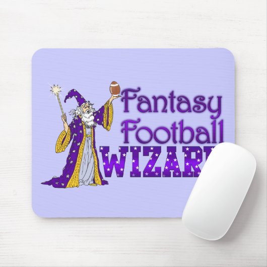 Fantasy Football Wizard Mousepad Muismat (Met muis)