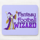 Fantasy Football Wizard Mousepad Muismat (Voorkant)