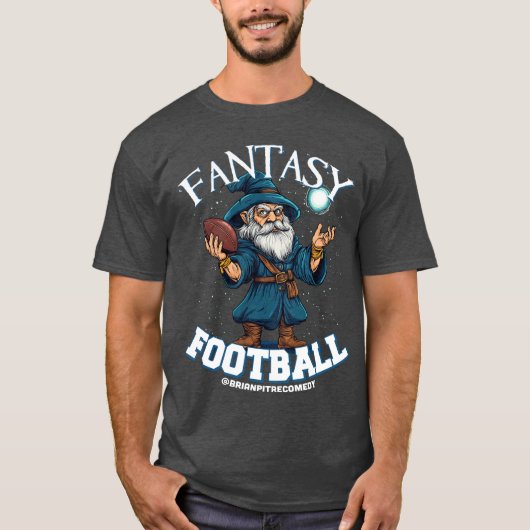Fantasy Football Wizards T-shirt (Voorkant)