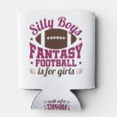 Fantasy Football Women FFL voor meisjes Blikjeskoeler (Achterkant)