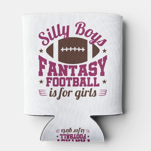 Fantasy Football Women FFL voor meisjes Blikjeskoeler (Achterkant)