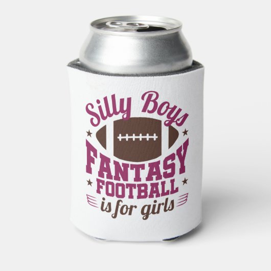 Fantasy Football Women FFL voor meisjes Blikjeskoeler (Blikje Achterkant)