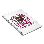 Fantasy Football Women FFL voor meisjes Notitieboek (Rechterzijde)