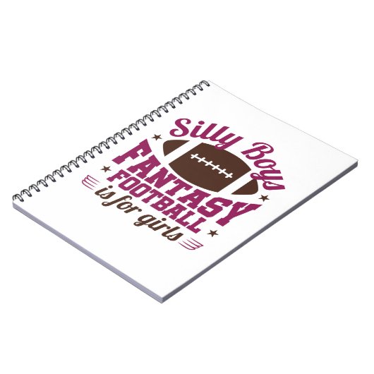 Fantasy Football Women FFL voor meisjes Notitieboek (Linkerzijde)