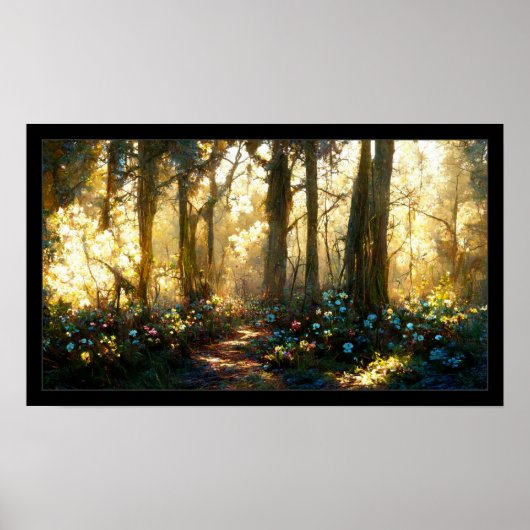 Fantasy Forest 3 Poster (Voorkant)