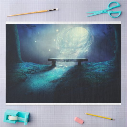 Fantasy Forest Cosmos-deportpapier Tissuepapier (Craft)