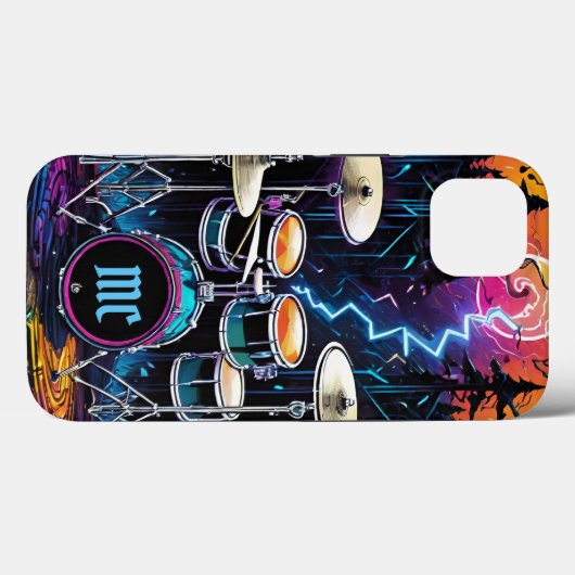 Fantasy Forest Drum Set Case-Mate iPhone Case (Achterkant (horizontaal))