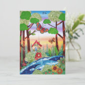 Fantasy Forest Kaart (Staand voorkant)
