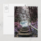 Fantasy Forest Steps Briefkaart (Voorkant / Achterkant)