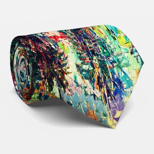 Fantasy Forest Stropdas (Opgerold)