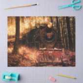 fantasy forest train tissue papier (Craft)