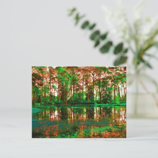 Fantasy Forest van Shirley Taylor Briefkaart (Staand voorkant)