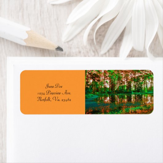 Fantasy Forest van Shirley Taylor Etiket (Insitu)