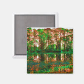 Fantasy Forest van Shirley Taylor Magneet (Voorkant / Achterkant)