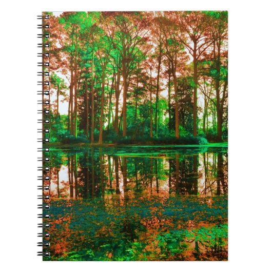 Fantasy Forest van Shirley Taylor Notitieboek (Voorkant)