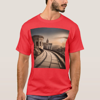 Fantasy foto's stad Marokko stad Larache cadeau T-shirt