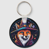 Fantasy Fox - Celestial Wizard Sleutelhanger (Voorkant)