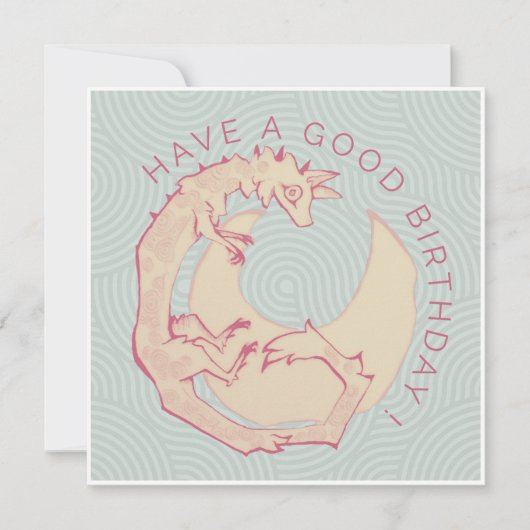 Fantasy fox feestdagenkaart (Voorkant)