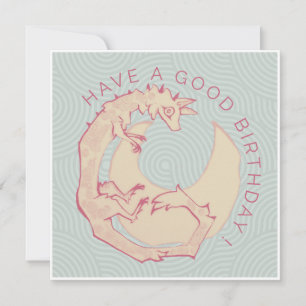 Fantasy fox feestdagenkaart