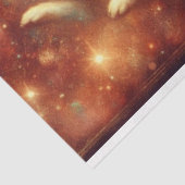 Fantasy Freefall White Rabbit and Alice Decoupage Tissuepapier (Detail)