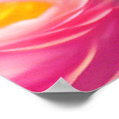 Fantasy Fuchsia Fairy Flowers & Butterflies Poster (Hoek)