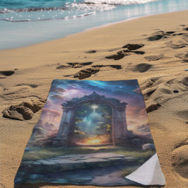 Fantasy Galaxy Portal – Mystieke Doorgang Strandlaken