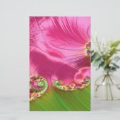 Fantasy Garden Briefpapier (Staand voorkant)