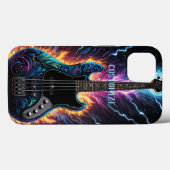 Fantasy gebaseerde elektrische basgitaar Case-Mate iPhone case (Achterkant (horizontaal))