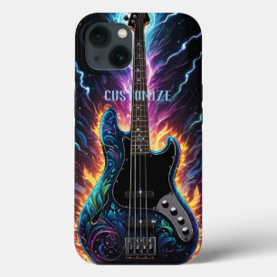 Fantasy gebaseerde elektrische basgitaar Case-Mate iPhone case
