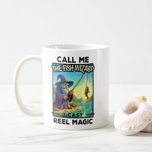Fantasy Gevist Wizard - Reel Magic Koffiemok (Met donut)