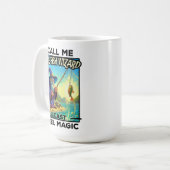 Fantasy Gevist Wizard - Reel Magic Koffiemok (Voorkant links)