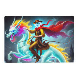 Fantasy Ghost Art Gelamineerde Placemat