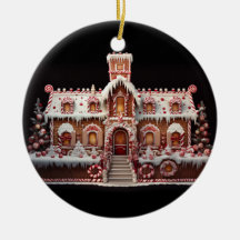 Fantasy Gingerbread Huis met Snoepjes 2