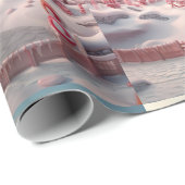 Fantasy Gingerbread Huis met Snoepjes 4 Cadeaupapier (Rol Hoek)