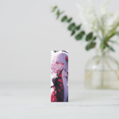 Fantasy Girl Anime Mini Visitekaartje (Staand voorkant)